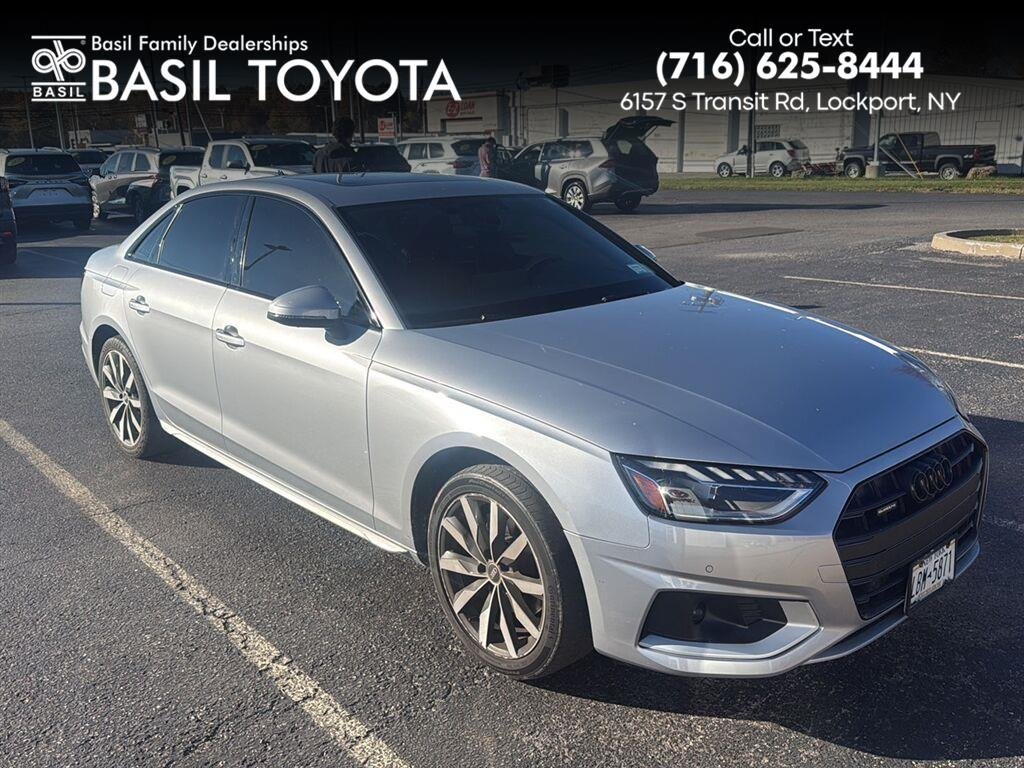 Used 2022 Florett Silver Metallic Audi Premium Plus image 1