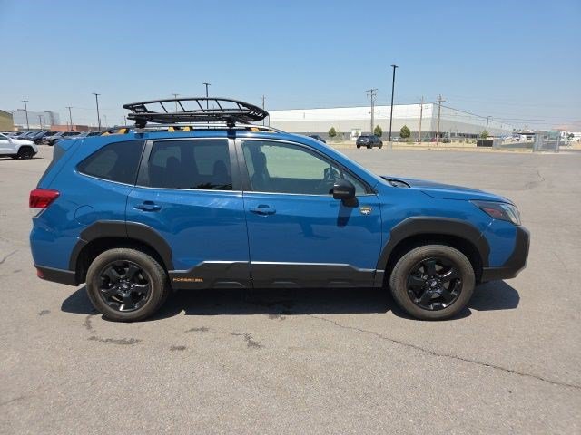 Used 2022 Geyser Blue Subaru Wilderness image 2