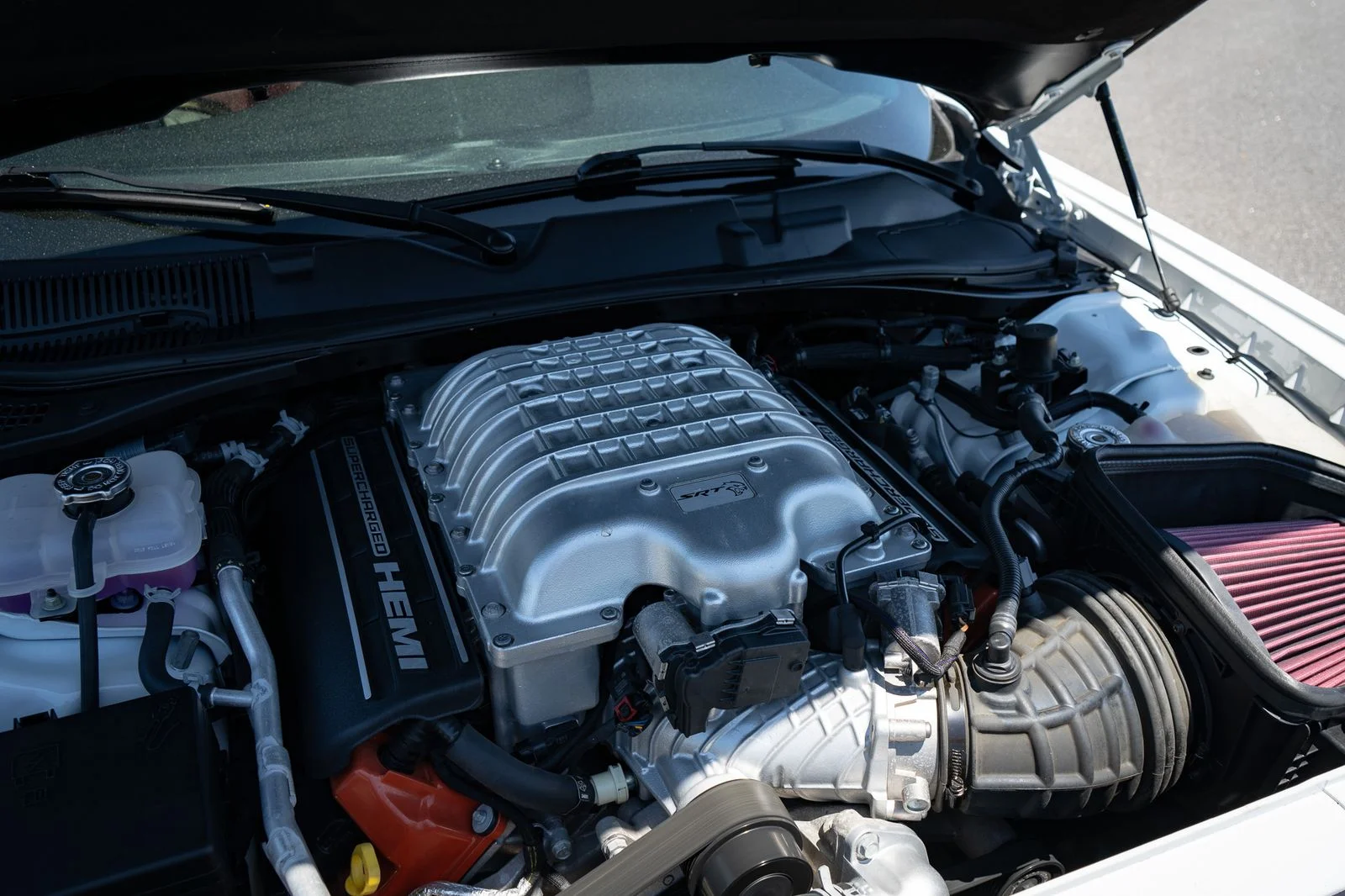 Used 2019 White Dodge SRT Hellcat Widebody image 44