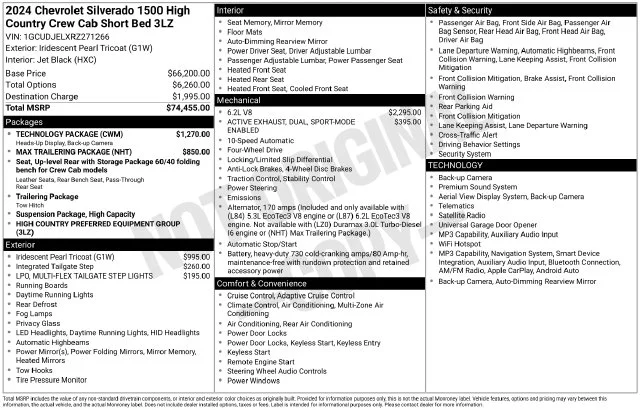 Used 2024 Beige Chevrolet High Country image 54