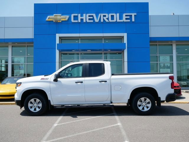 Used 2023 Chevrolet Silverado 1500 Work Truck with VIN 1GCRDAEDXPZ174984 for sale in Roseville, Minnesota