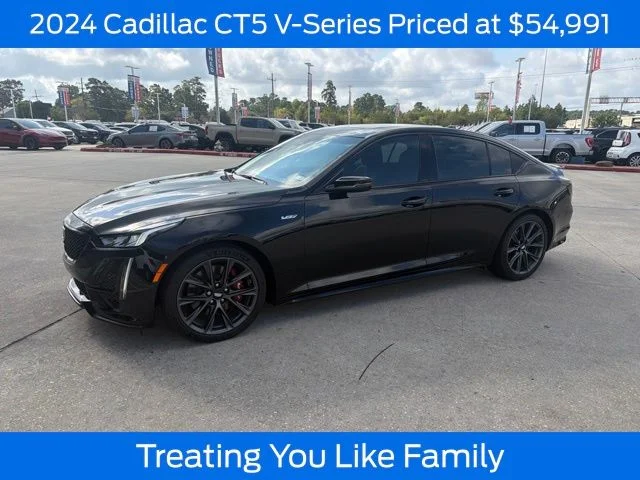 Used 2024 Black Raven Cadillac V-Series image 1