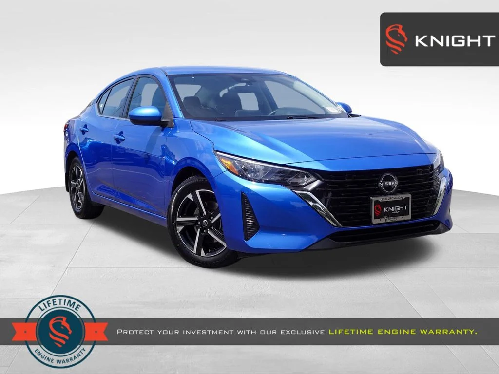 Used 2024 Blue Nissan SV image 1