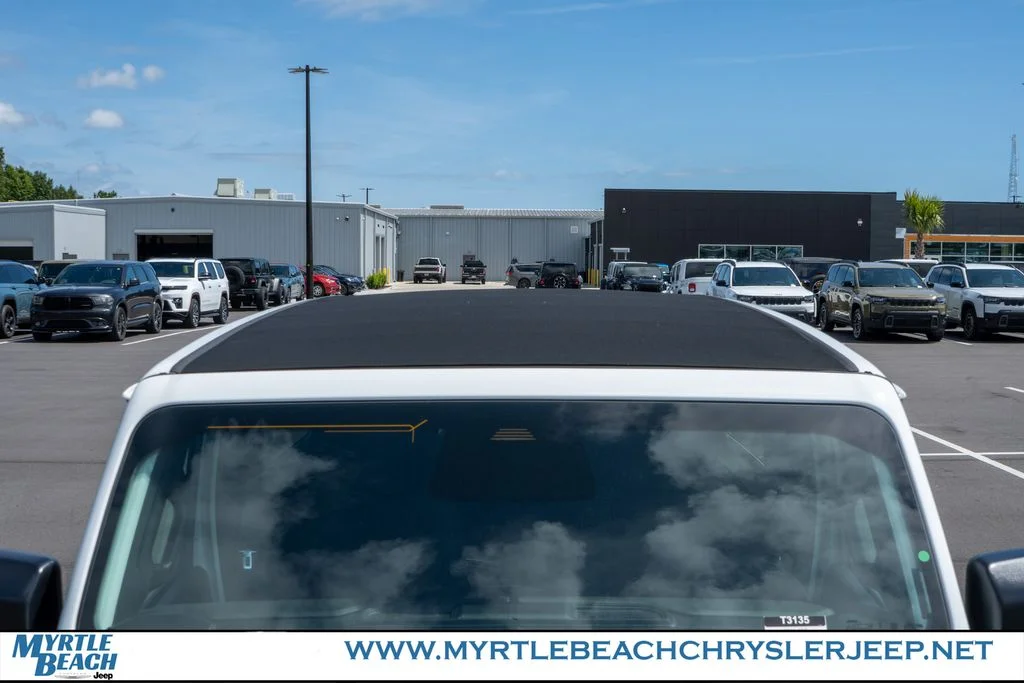 New 2026 Bright White Clear-Coat Exterior Paint Jeep Sport S image 10