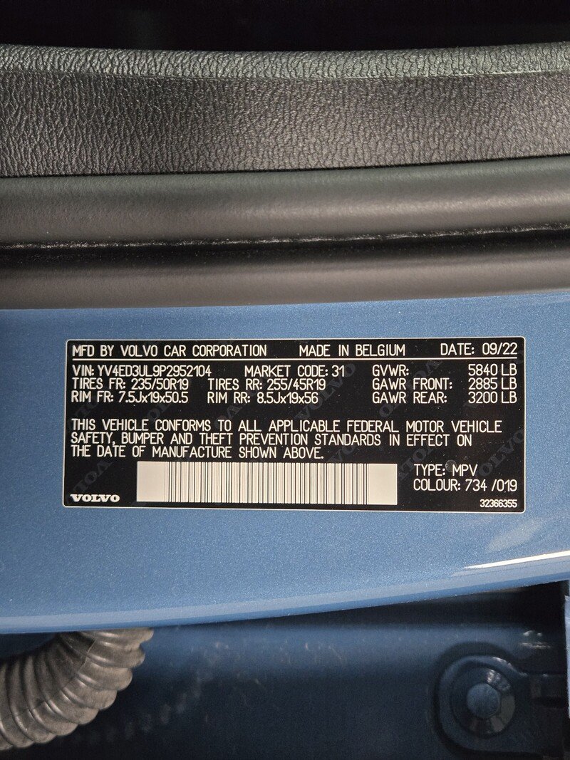 Used 2023 Fjord Blue Metallic Volvo Twin Plus image 30