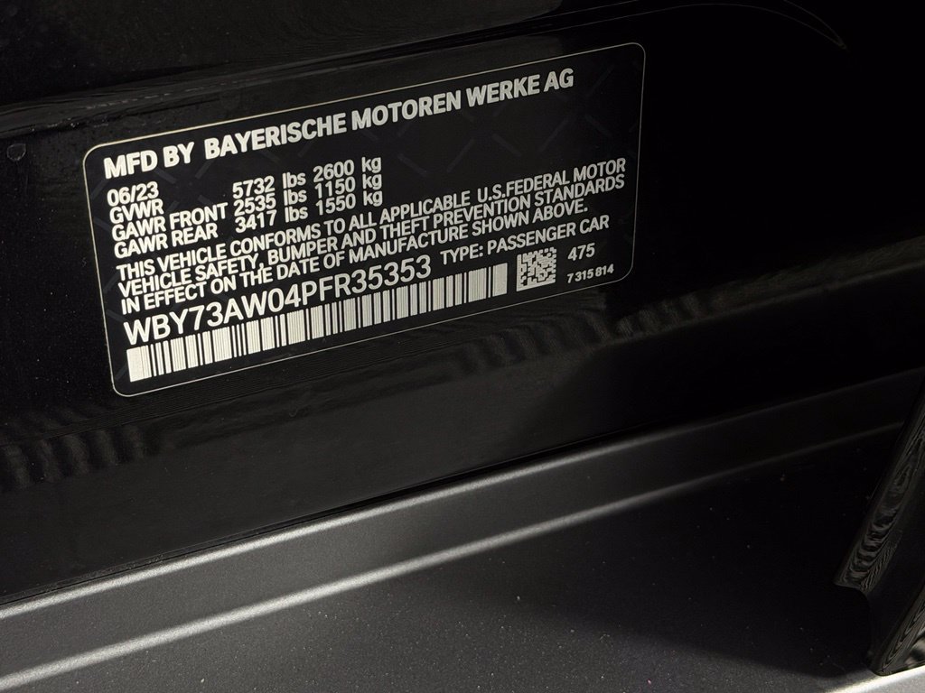 Certified Used 2023 Black BMW eDrive40 image 23
