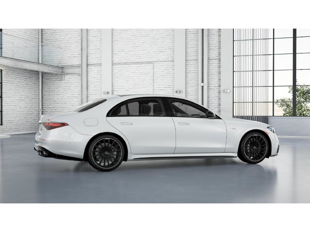 New 2026 MANUFAKTUR Moonlight White Metallic Mercedes-AMG AMG® S 63 E 4MATIC Sedan image 58