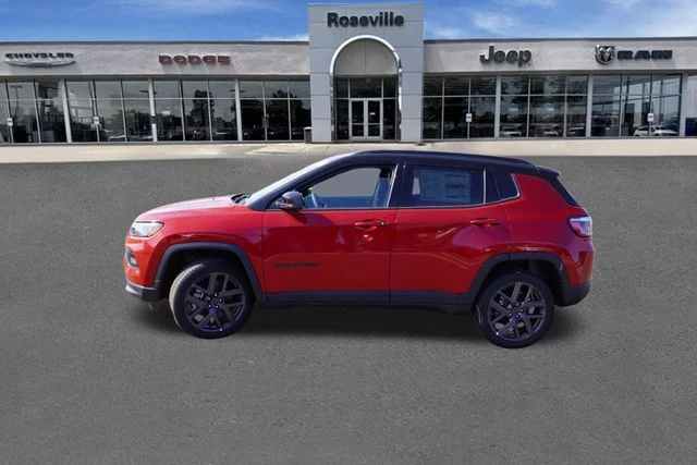 New 2026 Red Hot Pearl-Coat Exterior Paint Jeep Limited image 7