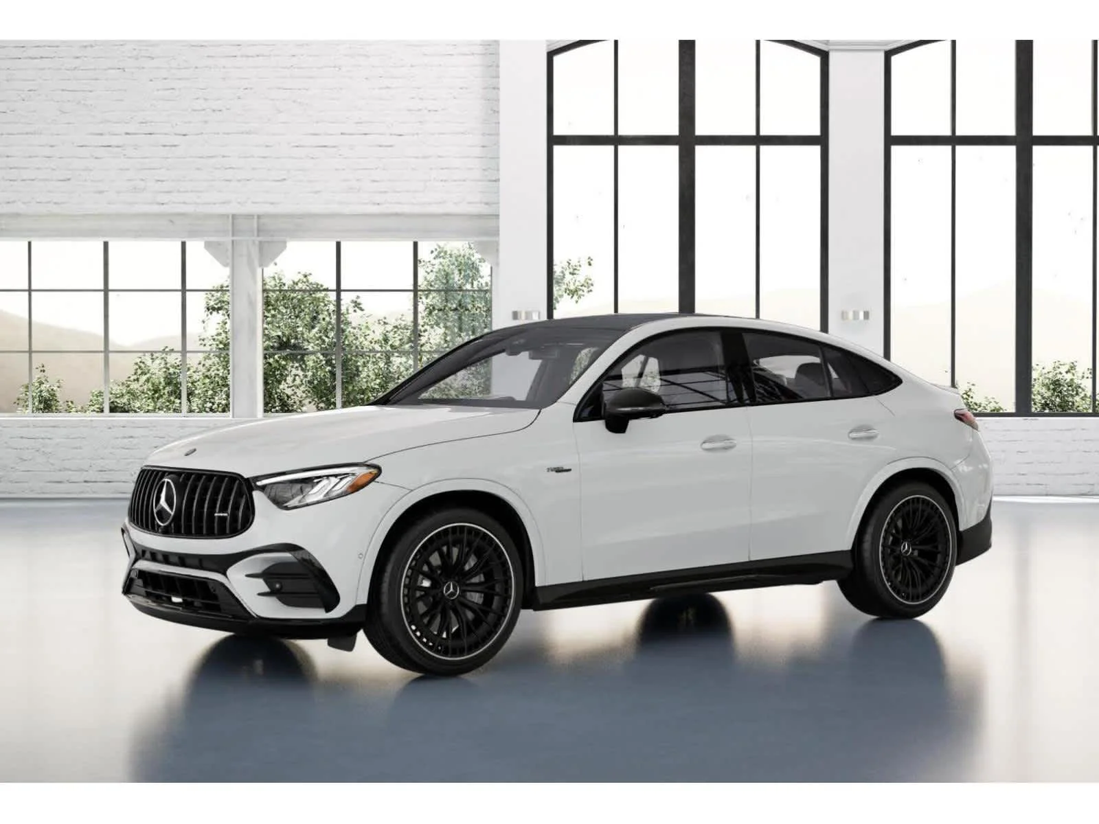 New 2026 Polar White Mercedes-Benz AMG® GLC 43 4MATIC Coupe image 36