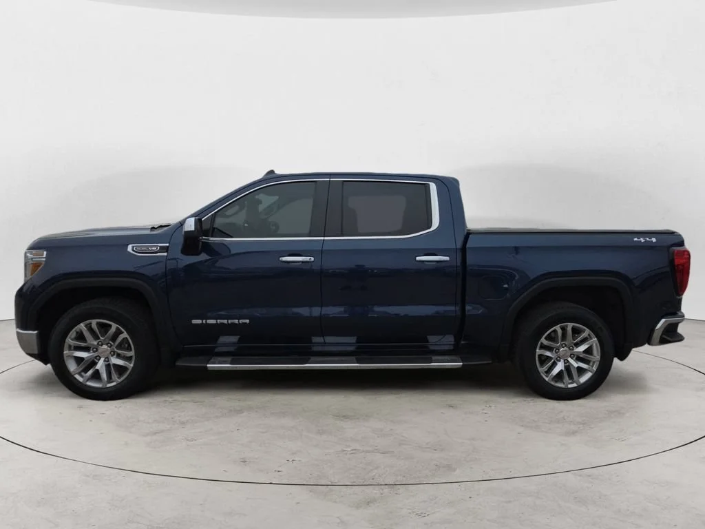Used 2019 PACIFIC BLUE METALLIC GMC SLT image 8