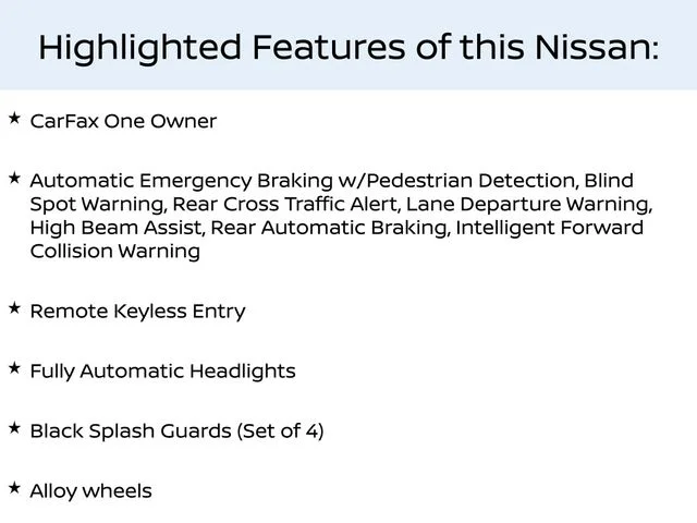 Used 2023 White Nissan S image 2