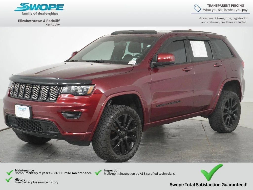 Used 2019 Velvet Red Pearlcoat Jeep Altitude image 7
