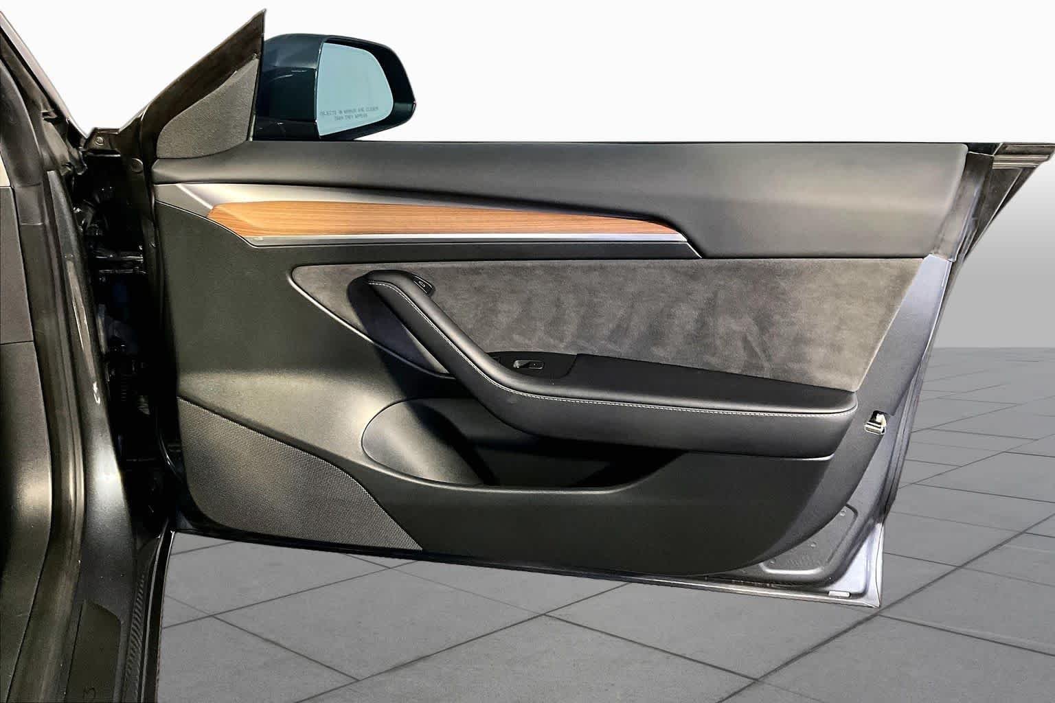 Used 2023 Midnight Silver Metallic Tesla Performance image 21