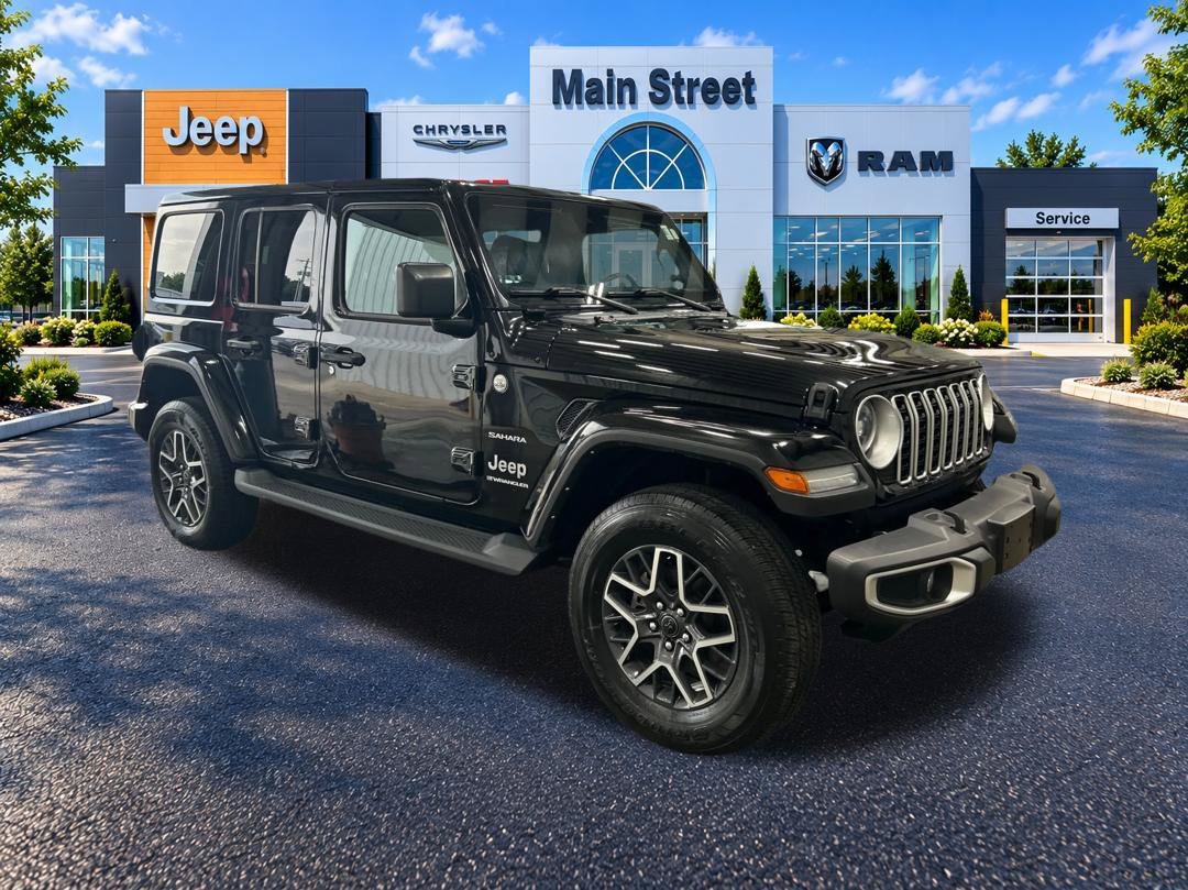 Used 2024 Black Jeep Sahara image 7