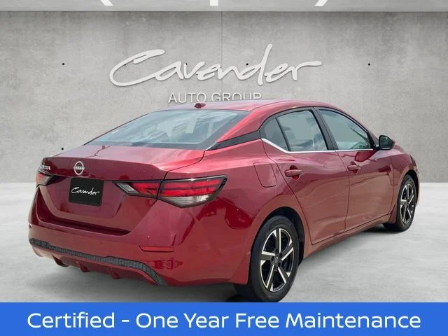Certified Used 2025 Red Nissan SV image 16