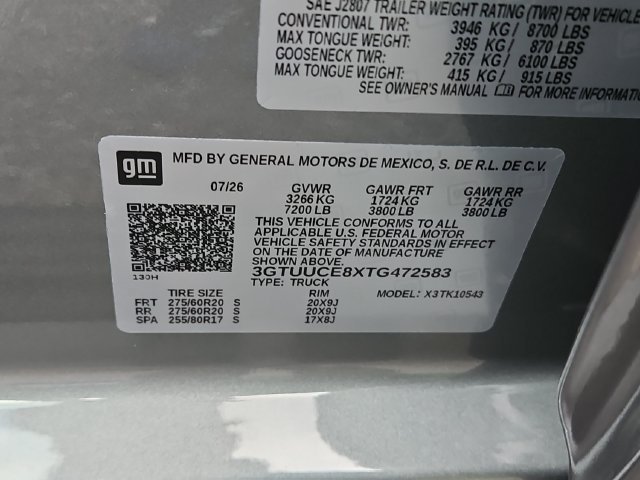 New 2026 Sterling Metallic GMC Elevation image 5