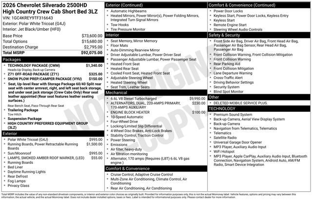 2026 Chevrolet Silverado 2500 HD High Country - Photo 36