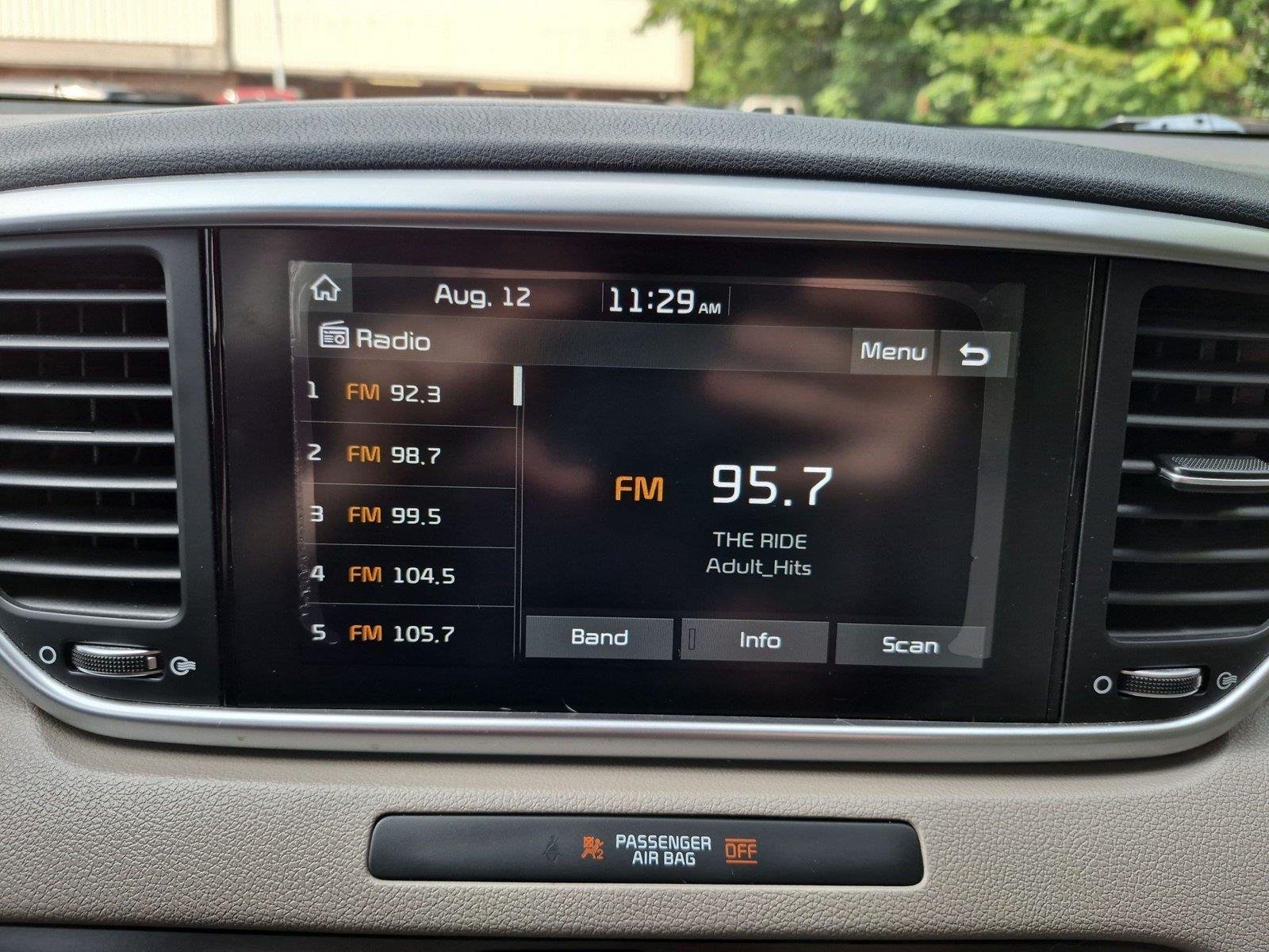 Used 2020 Clear White Kia LX image 25