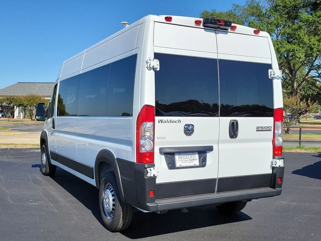 New 2024 Bright White Clear-Coat Exterior Paint RAM High Roof image 4