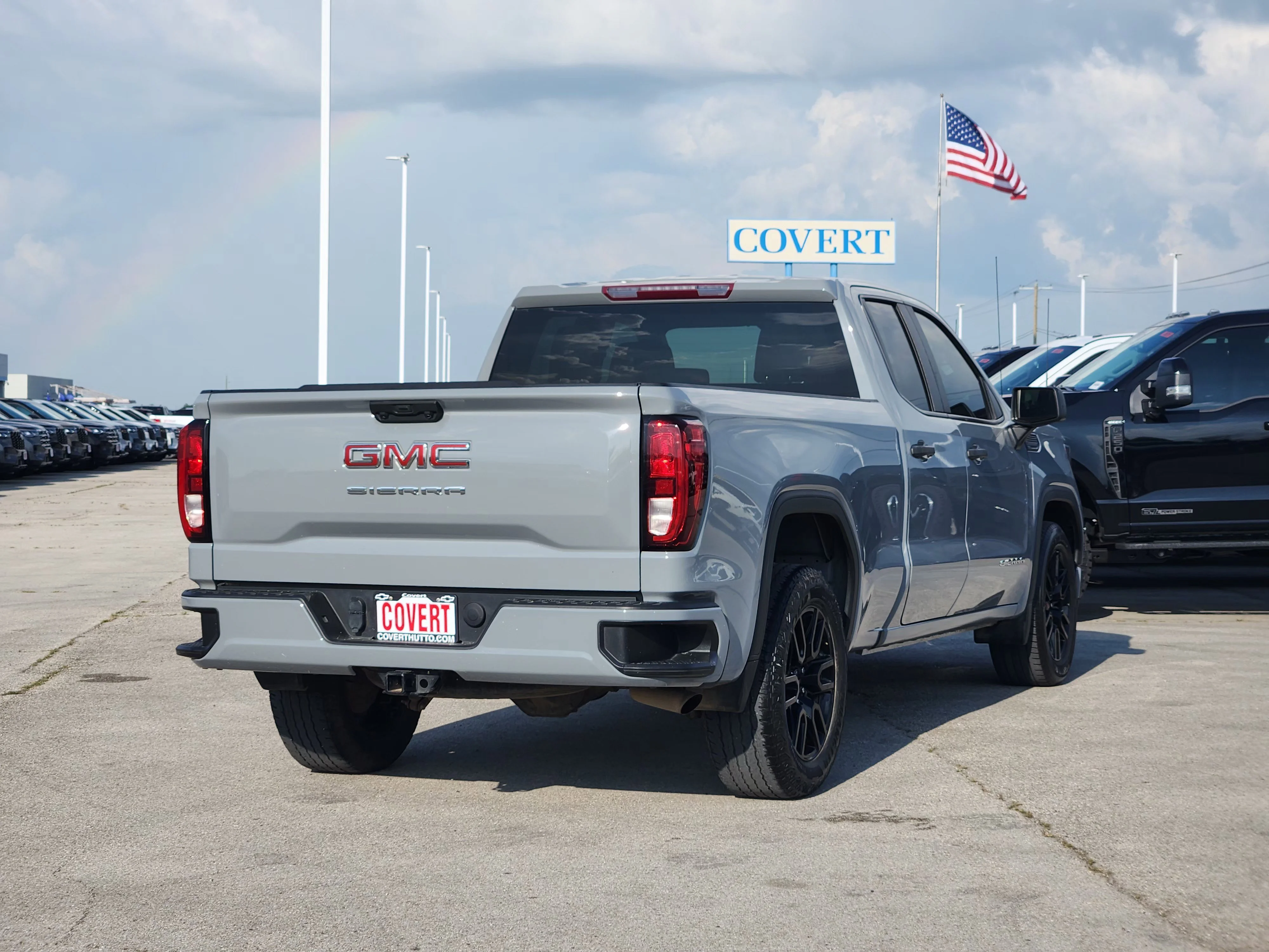 Used 2024 Thunderstorm Gray GMC Pro image 7