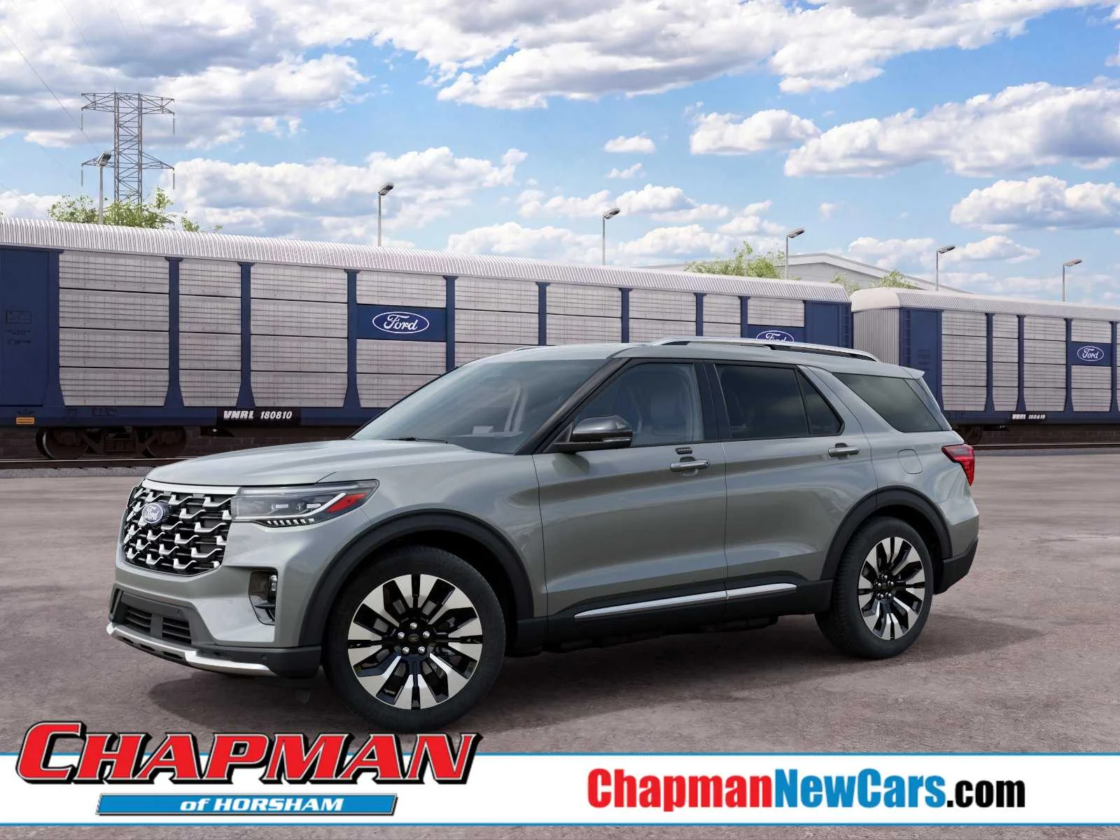 New 2027 AVALANCHE GRAY Ford 4DR 4WD PLTNM image 1