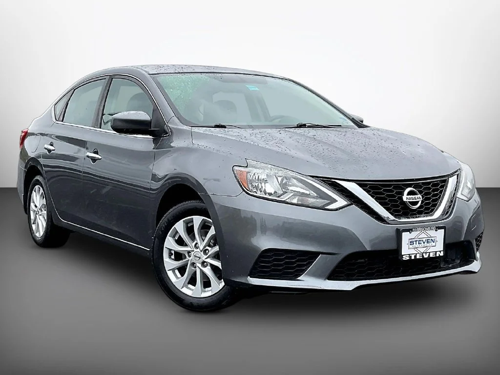 Used 2019 Gun Metallic Nissan SV image 1