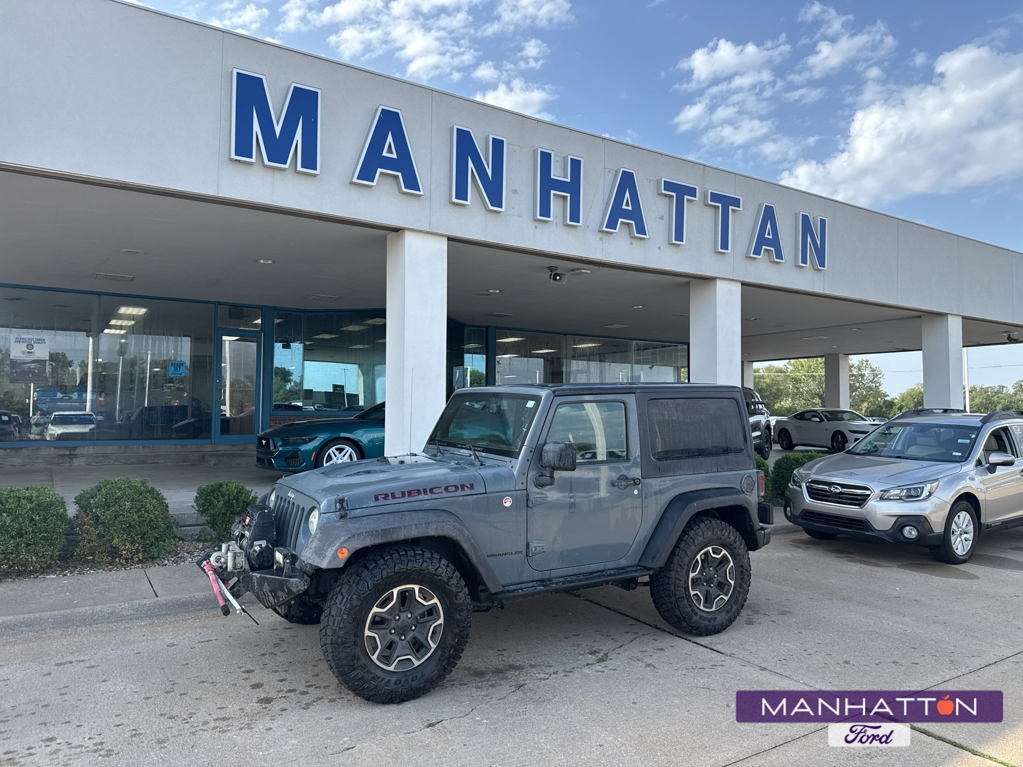 Used 2014 Anvil Clear Coat Jeep Rubicon X image 1