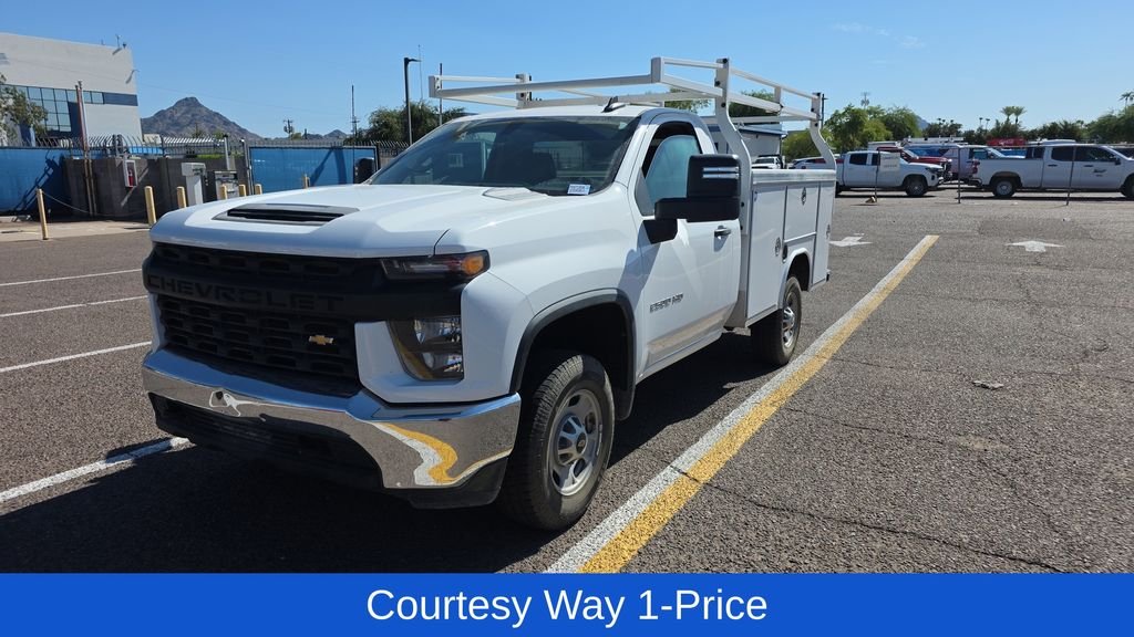 Used 2020 White Chevrolet Work Truck image 4