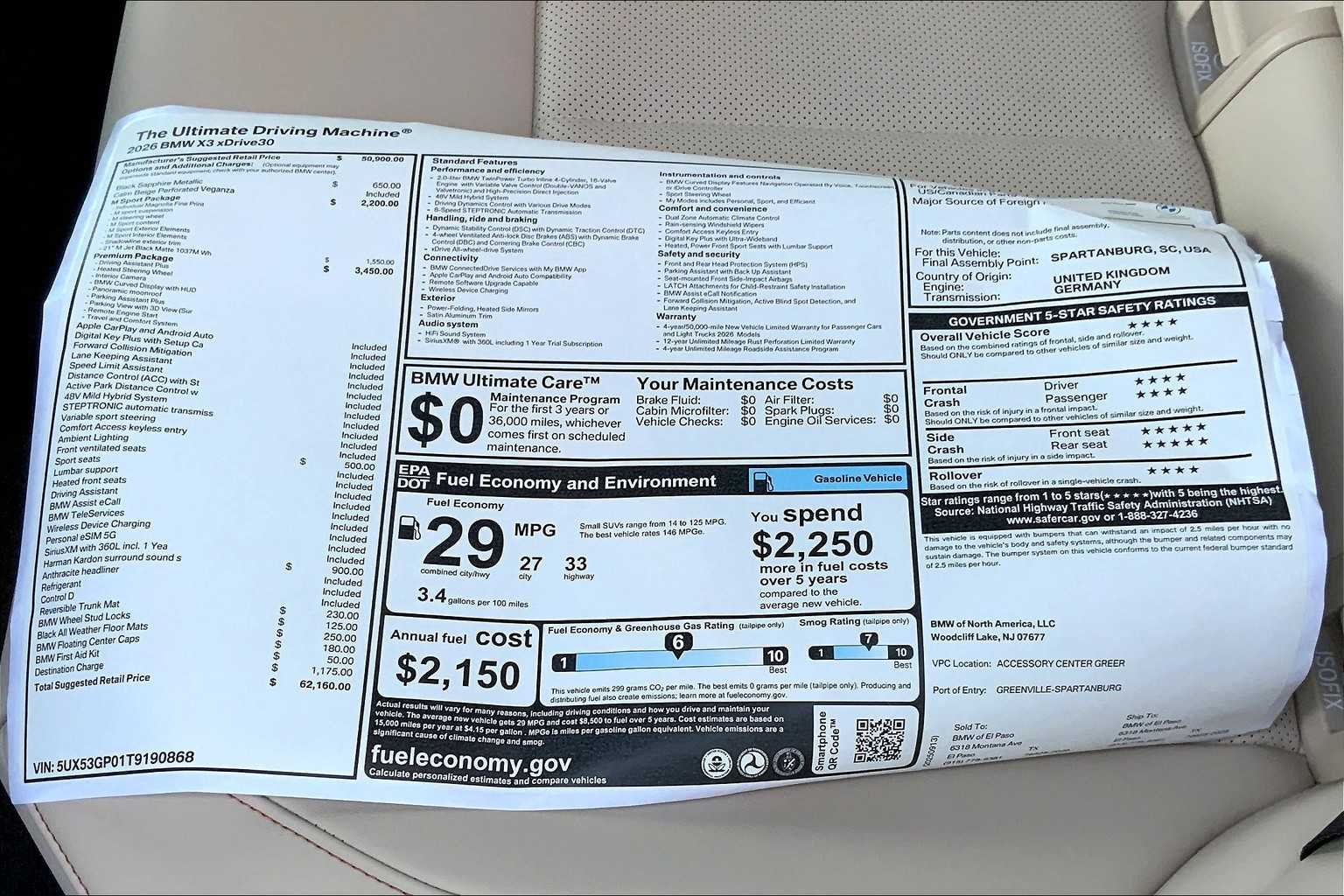 2026 BMW X3 30 - Photo 20