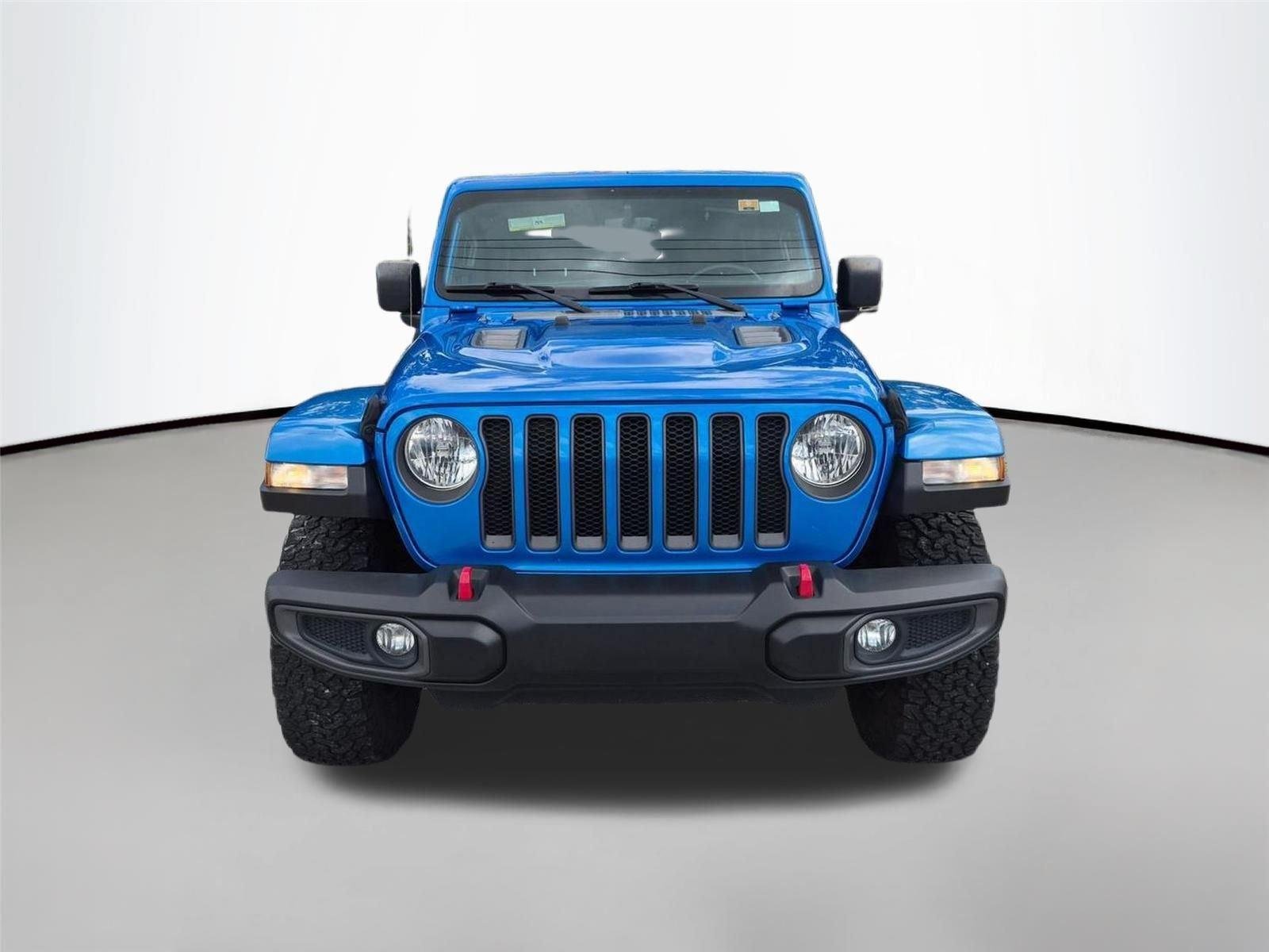 Used 2021 Hydro Blue Pearlcoat JEEP RUBI image 2