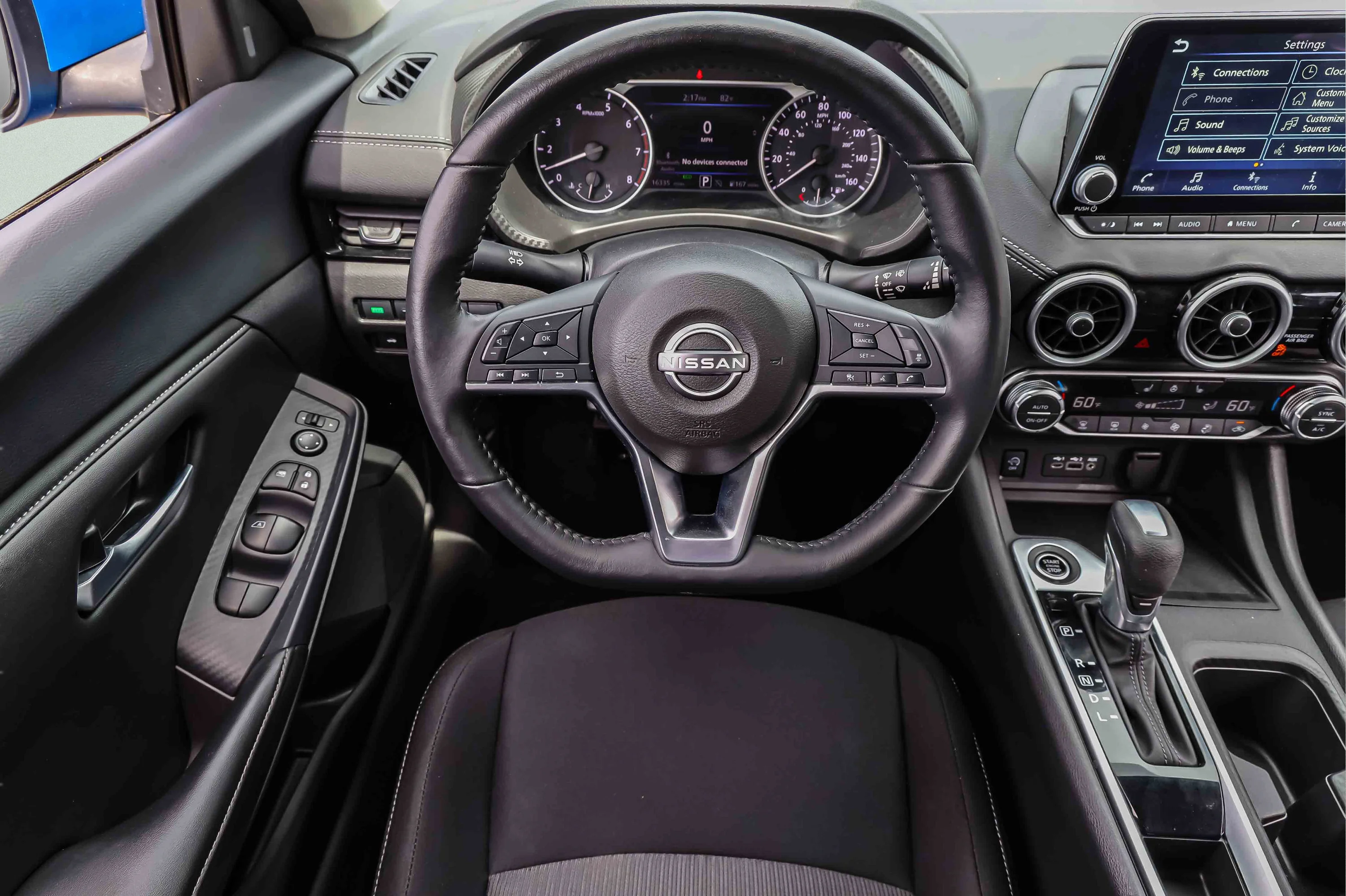 Used 2024 Electric Blue Metallic Nissan SV image 17