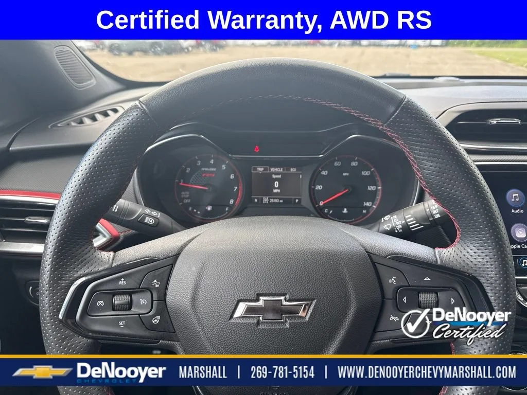 Used 2023 Mosaic Black Metallic Chevrolet RS image 18