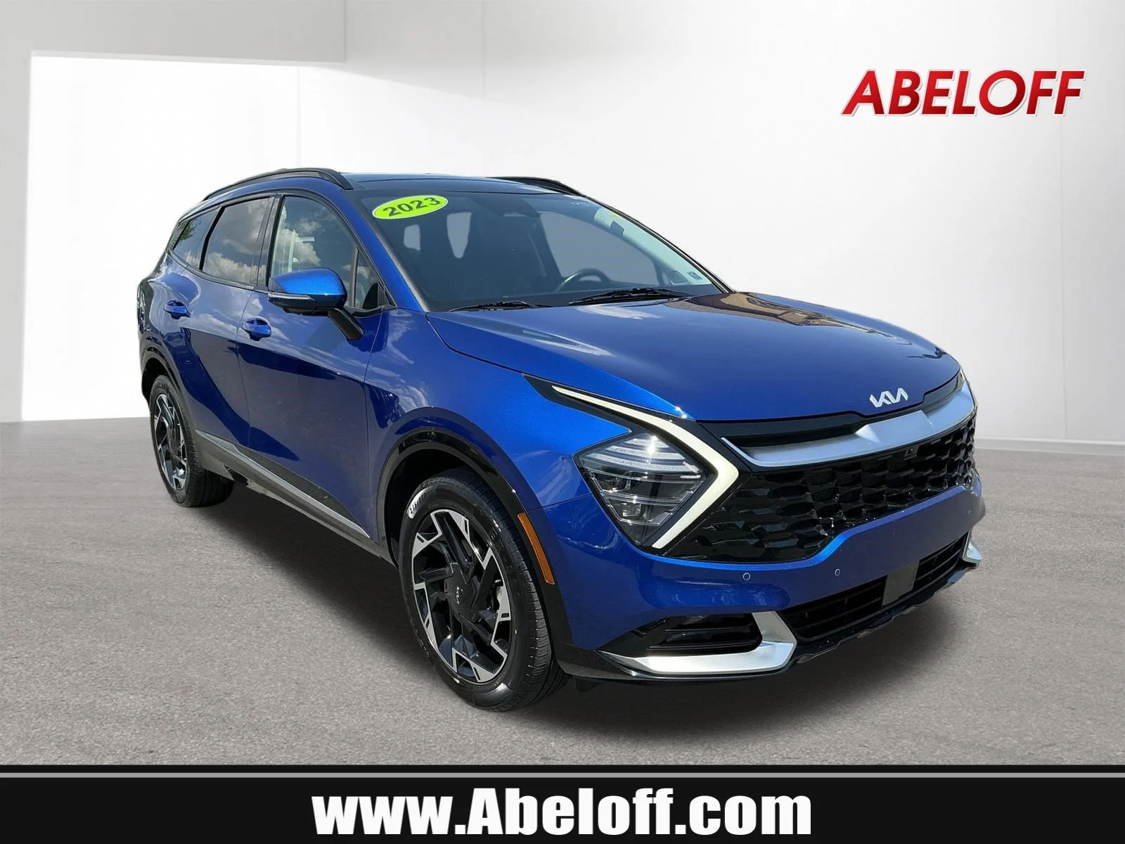 Used 2023 Blue Kia SX-Prestige image 1