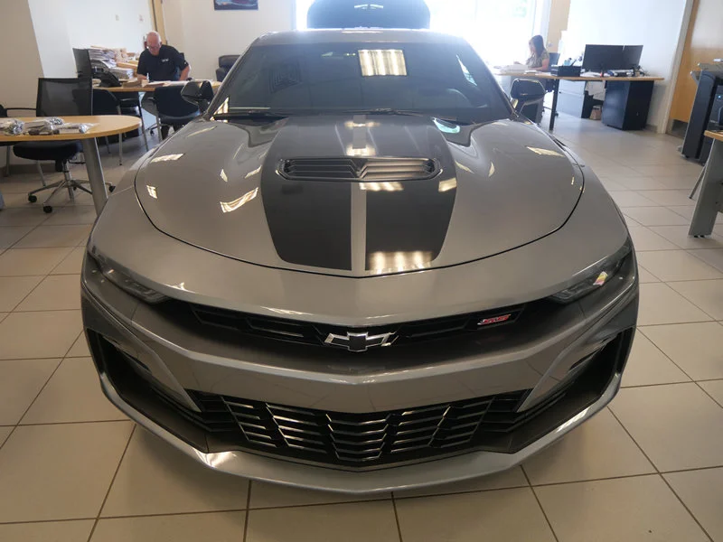 Used 2021 SATIN STEEL GRAY METALLIC Chevrolet 1SS image 2