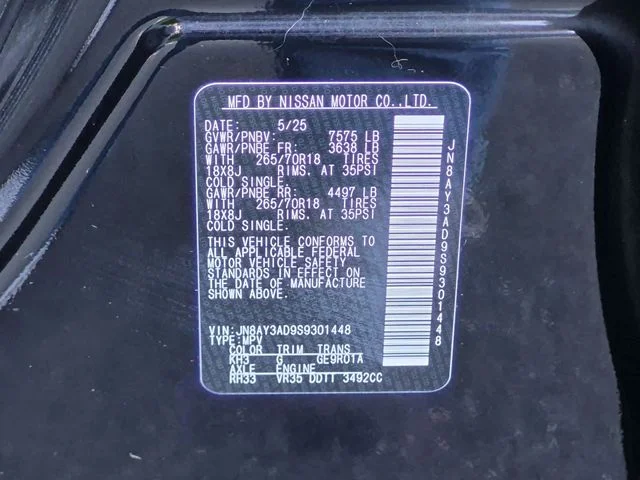 Used 2025 Black Nissan SV image 26