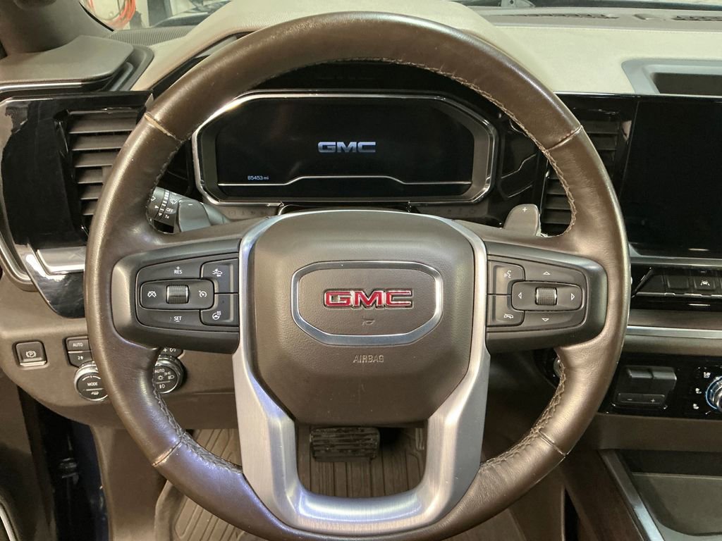 Used 2022 Pacific Blue Metallic GMC SLT image 20