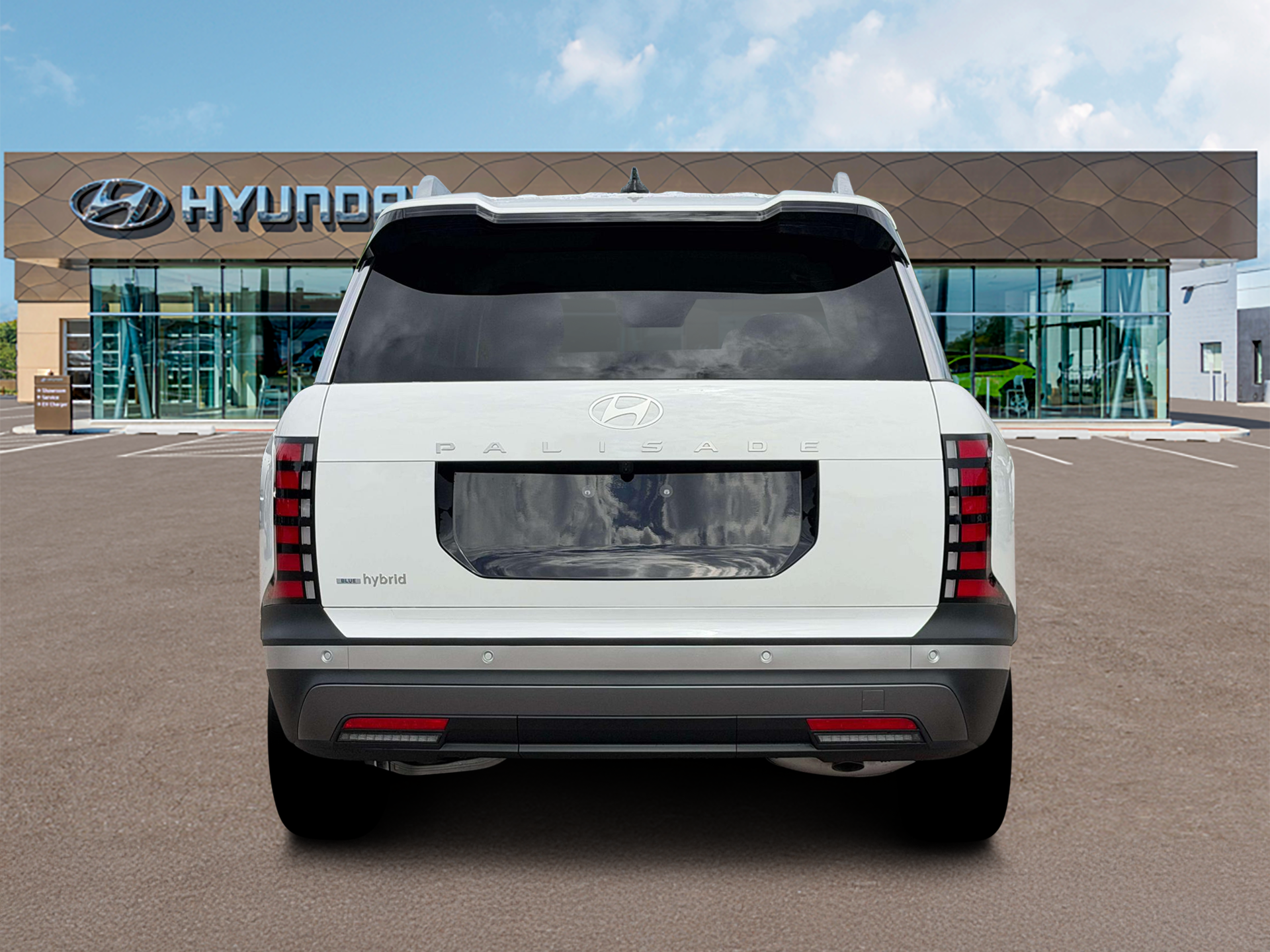 New 2026 White Hyundai Blue SEL 8P image 6