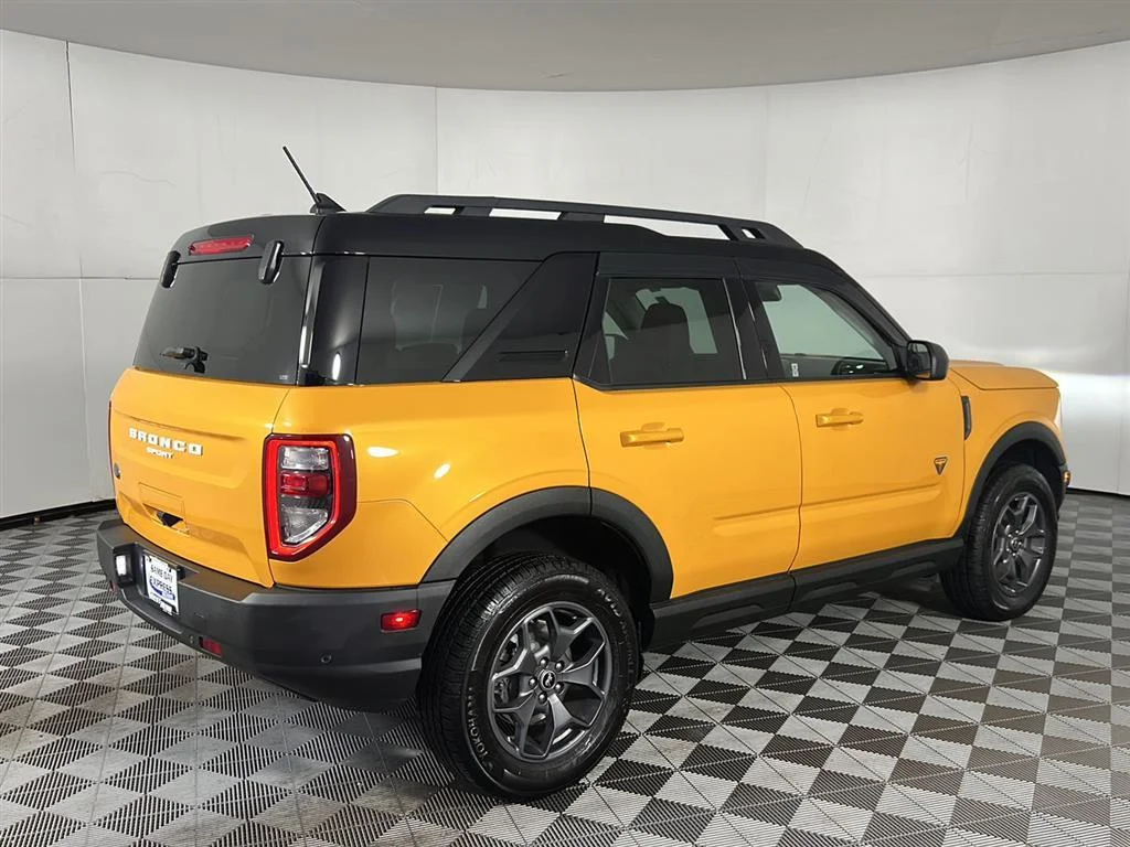 Used 2021 Orange Metallic Ford Badlands image 19