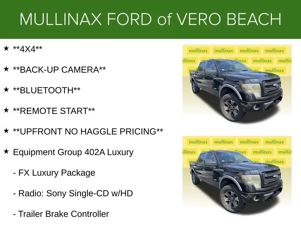 Used 2013 Black Ford FX4 image 6