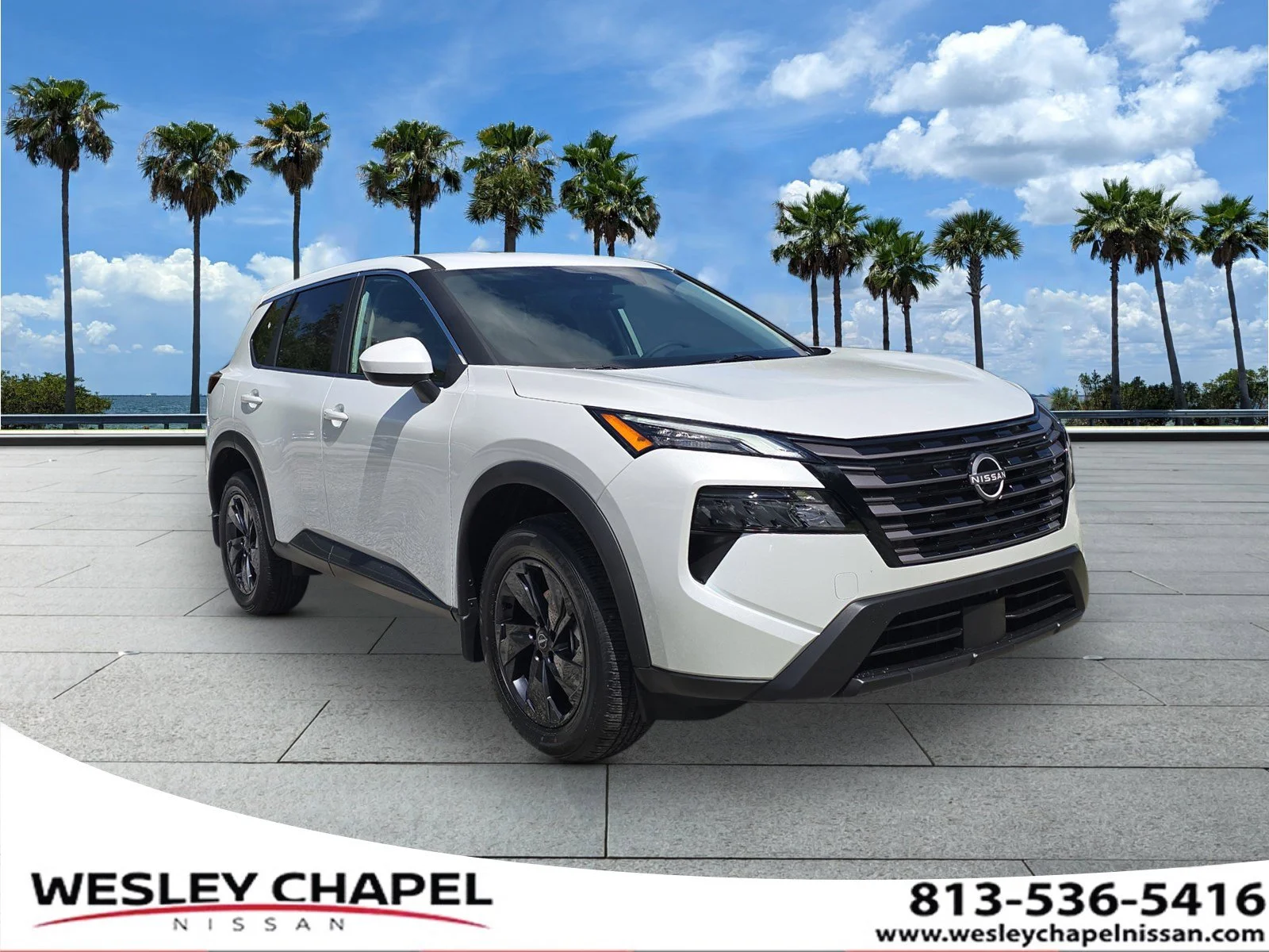 New 2026 Everest White Pearl TriCoat Nissan SV image 1