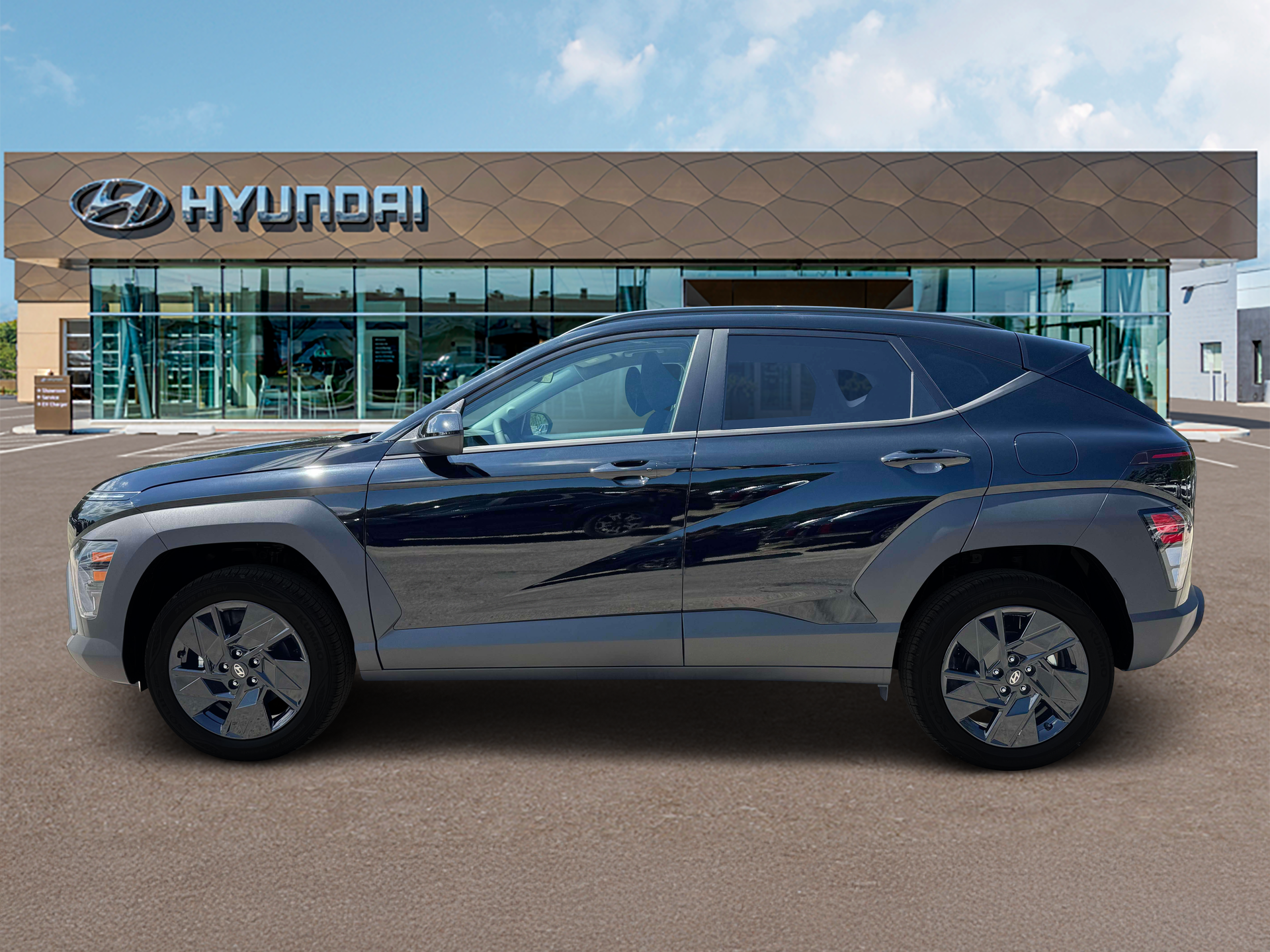 New 2027 Black Hyundai SEL Sport AWD image 3