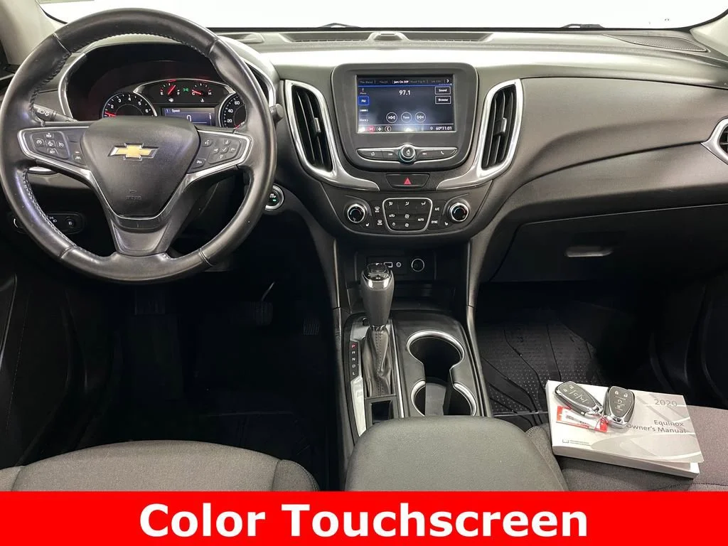 Certified 2020 Chevrolet Equinox LT with VIN 2GNAXUEV2L6193637 for sale in Delaware, OH