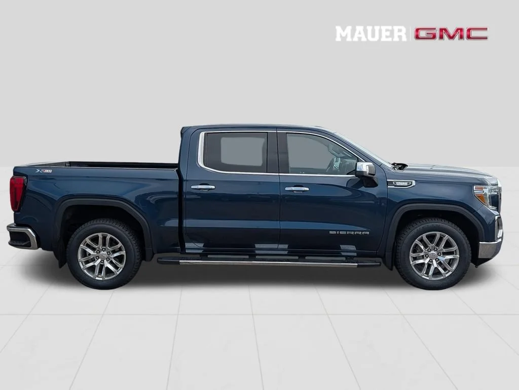 Certified 2021 GMC Sierra 1500 SLT with VIN 3GTU9DET0MG212335 for sale in Inver Grove Heights, Minnesota