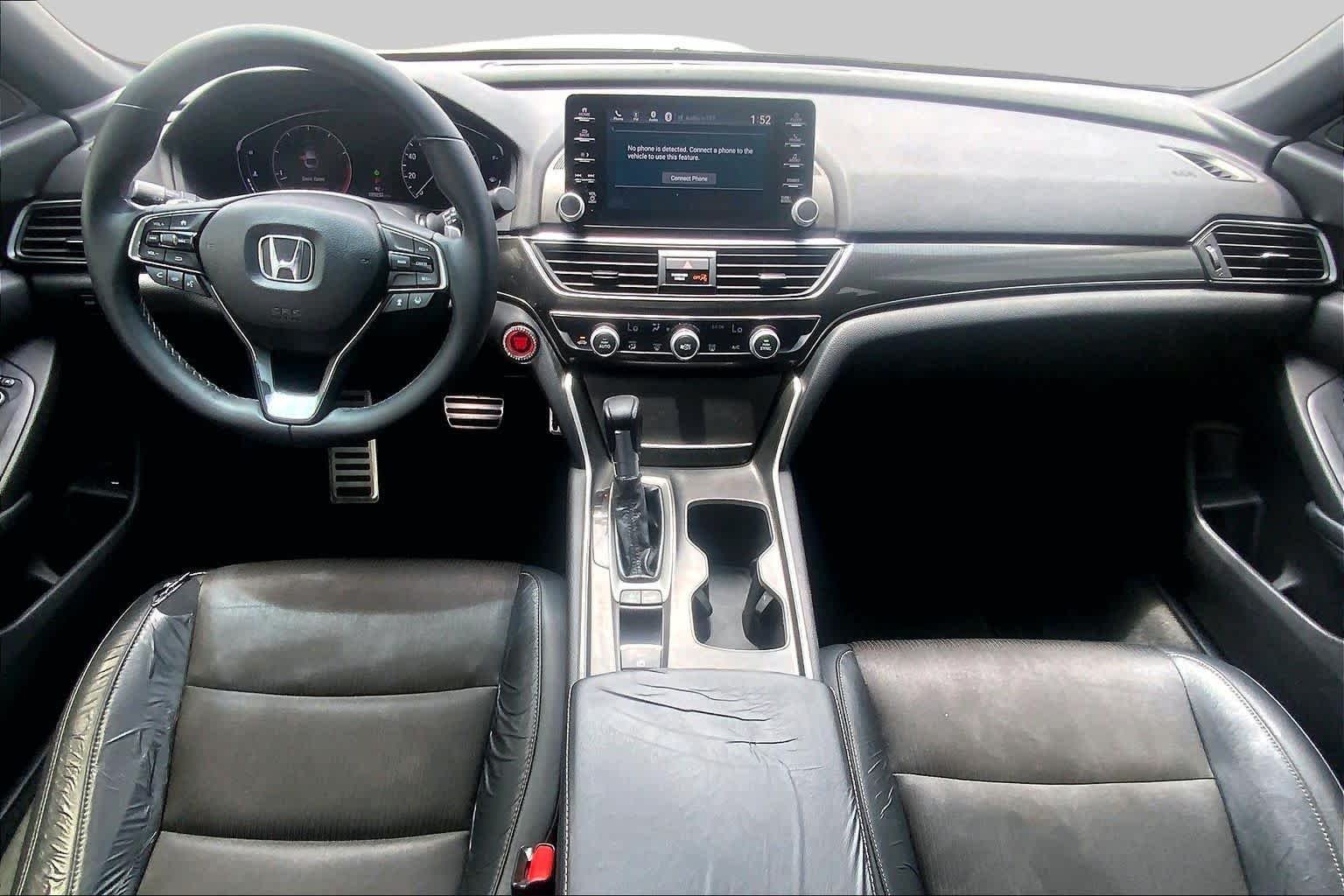 Used 2018 Platinum White Pearl Honda Sport 1.5T image 15
