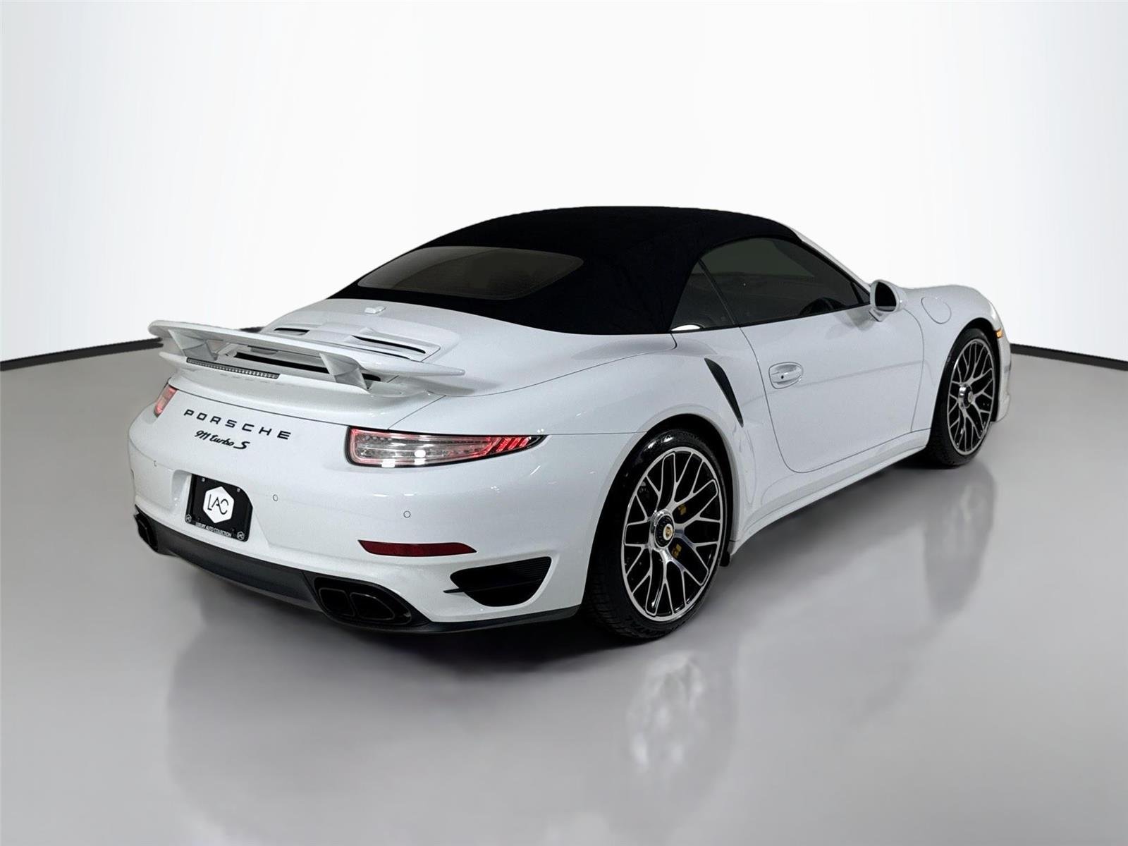 Used 2015 White Porsche Turbo S Cab image 49