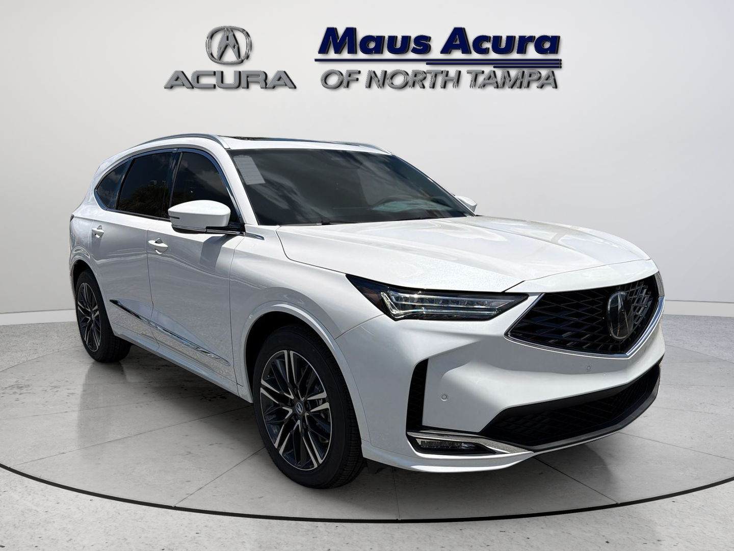 New 2026 Platinum White Pearl Acura Advance Package image 1