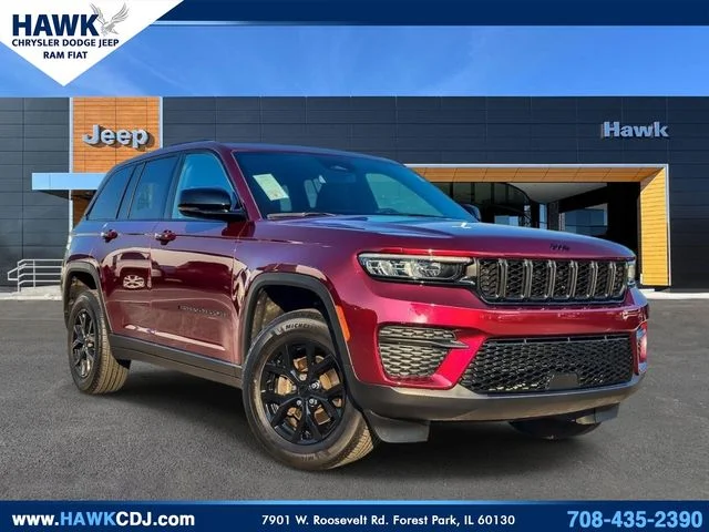 Certified Used 2024 Red Jeep Altitude X image 1