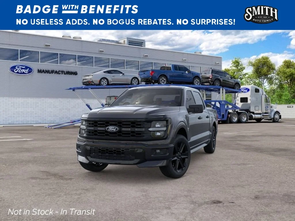 New 2026 Agate Black Metallic Ford STX® image 3