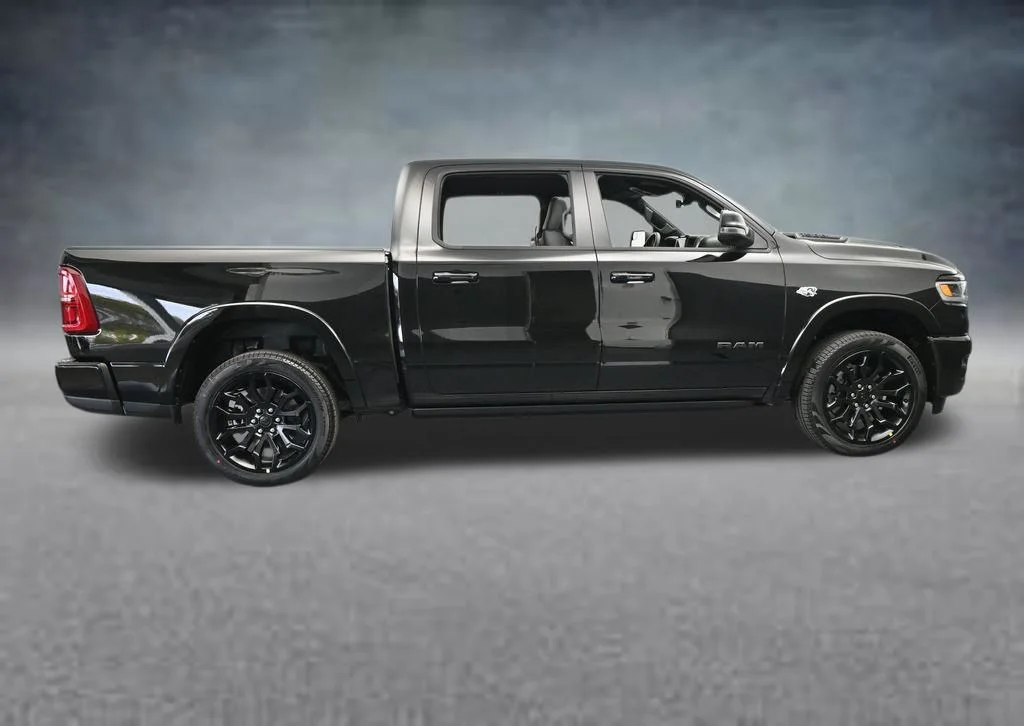 New 2026 Diamond Black Crystal Pearlcoat RAM Limited image 8