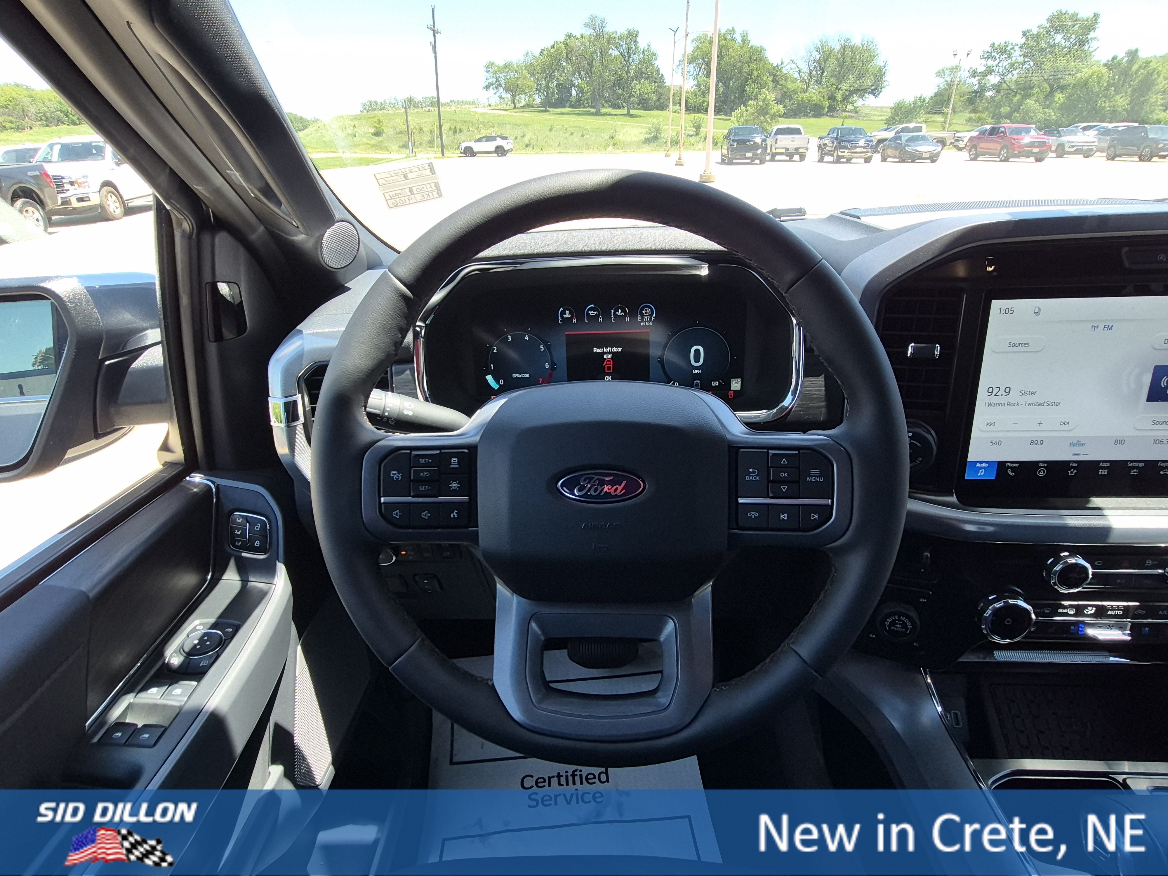 New 2026 Carbonized Gray Metallic Ford LARIAT image 2